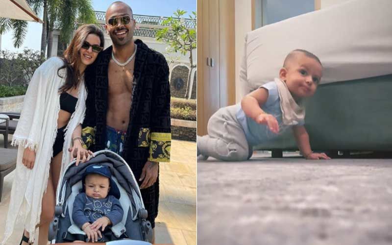 Natasa Stankovic And Hardik Pandya's Son Has Started Crawling And This New Video Of Agastya Is The Cutest – WATCH