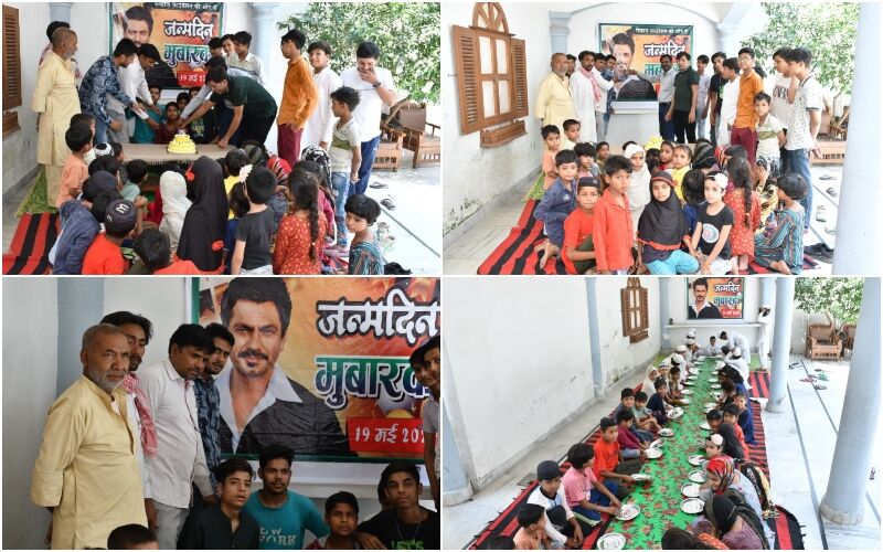 Nawazuddin Siddiqui’s Birthday: Fans Celebrate Actor’s Special Kids By Feeding Underprivileged Children- SEE PICS