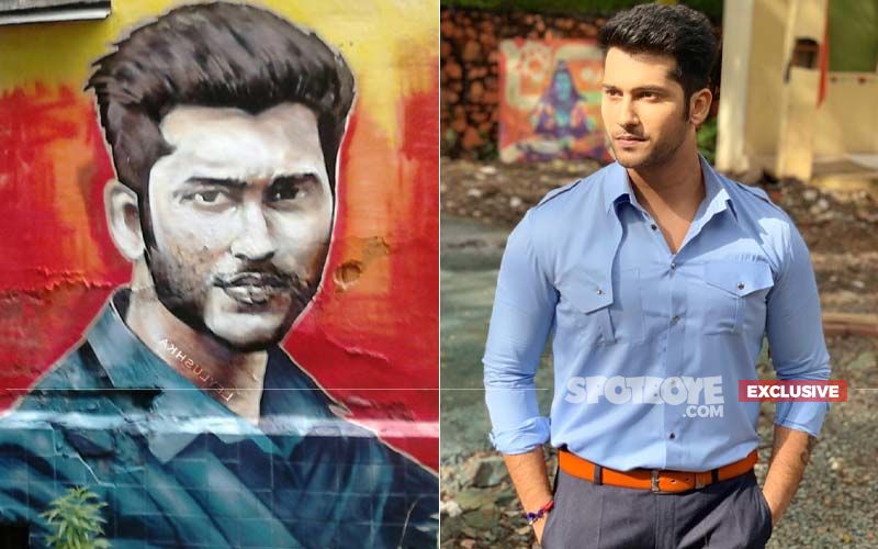 Namish Taneja's Fan Spray Paints His Photo On Her House Wall In Russia; Actor Says, 'I Want To Go And Hug Her'- EXCLUSIVE