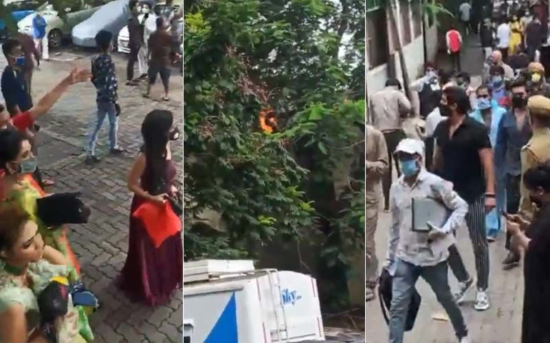Kasautii Zindagii Kay Shoot Comes To A Halt After A Major Fire Breaks Out On The Sets Of KumKum Bhagya- Watch Videos