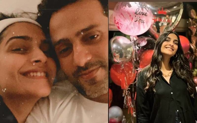 Happy Birthday Sonam Kapoor: Anand Ahuja, Anil Kapoor, Shanaya, Swara Bhasker Wish Sonam; Juhu Bungalow Decked With Balloons And Flowers - Inside Pics