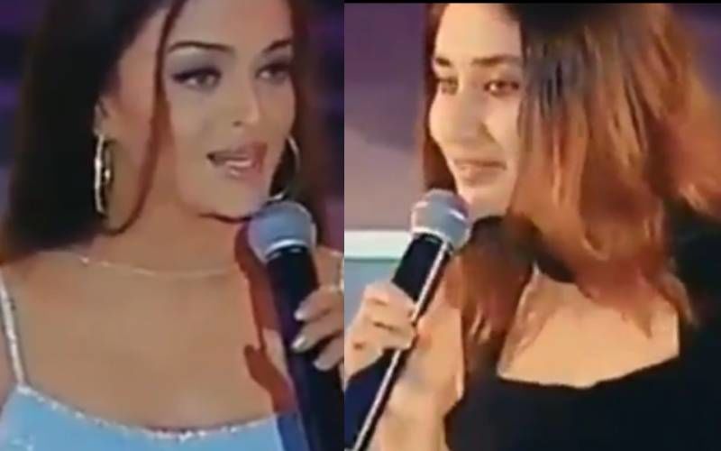 When Kareena Kapoor Was All Awkward To Receive An Award From Beauty Queen Aishwarya Rai - Watch Here