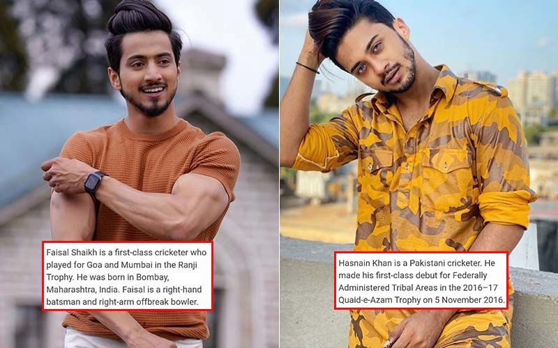 TikTok Stars Faisal Shaikh And Hasnain Khan Embroiled In IDENTITY THEFT Scandal; Have The Boys Stolen Cricketers' Identities?