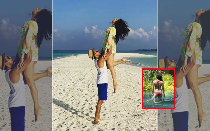 Drashti Dhami Flaunts Sexy Back In A Backless Swimsuit From Her Maldivian Vacay; Leaves Fans Hyperventilating – PICS Inside
