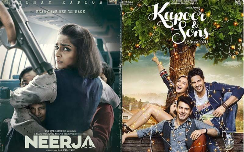Sonam Kapoor's Neerja Or Alia Bhatt-Fawad Khan-Sidharth Malhotra Starrer Kapoor & Sons; 2 Engaging Films That Will Keep You Entertained- PART 48