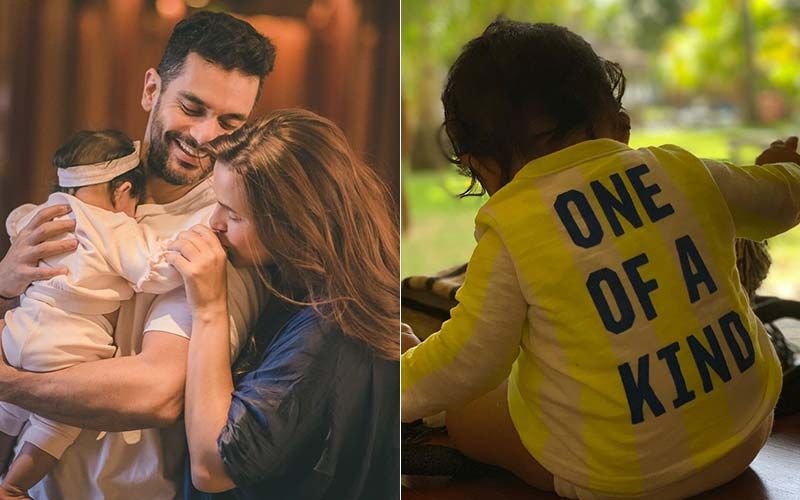 Neha Dhupia-Angad Bedi’s Baby Mehr Turns 7 Months Old; Actors Share Adorable Pics Of Their Li’l Princess