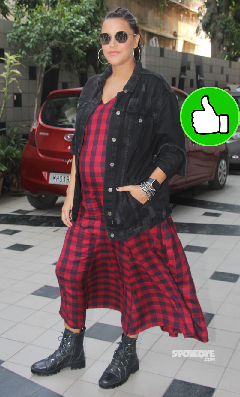 neha dhupia snapped post shoot