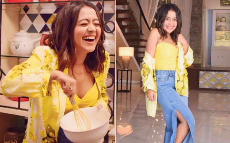 Neha Kakkar Shares Her Kitchen Vs Living Room Moods; The Cuteness Is Intact
