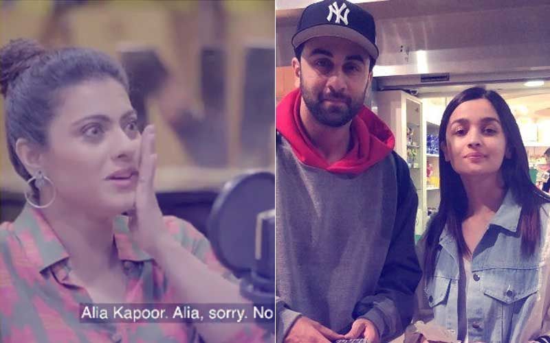 "Alia Kapoor"- That's What Kajol Accidentally Called Alia Bhatt. Watch Video