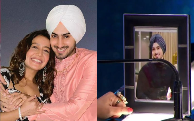 Indian Idol 13: Neha Kakkar's Hubby Rohanpreet’s PIC Placed On Her Table Goes VIRAL; Fans Say ‘Kitna Pyaar Hai Dono Mai’