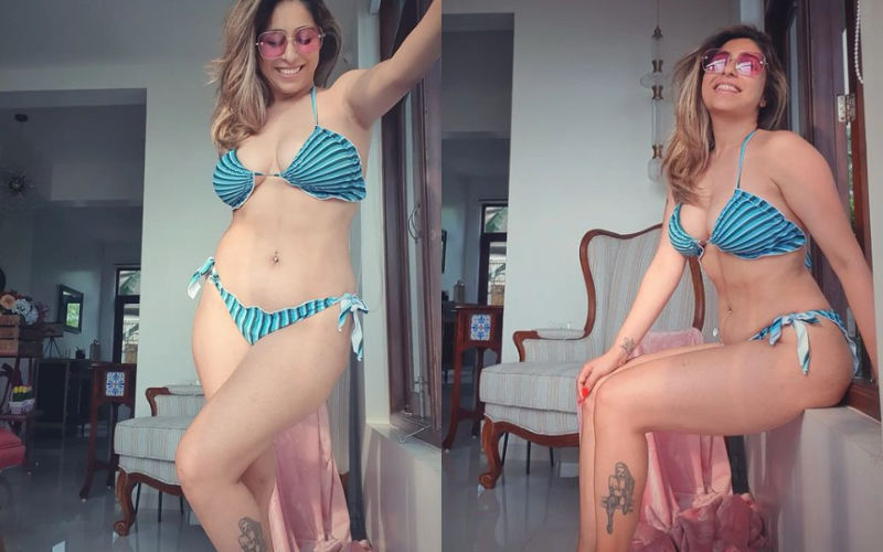 Rakhi Sawant Xxx Moms - Neha Bhasin BRUTALLY TROLLED For Sharing PICS In BIKINI Showing Off Her  Cleavage; Netizen Asks, 'Why Is She Becoming A Porn Star'