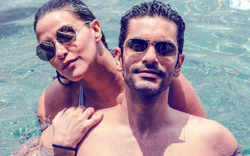 Angad Bedi & Neha Dhupia's Hot Dip In The Maldives