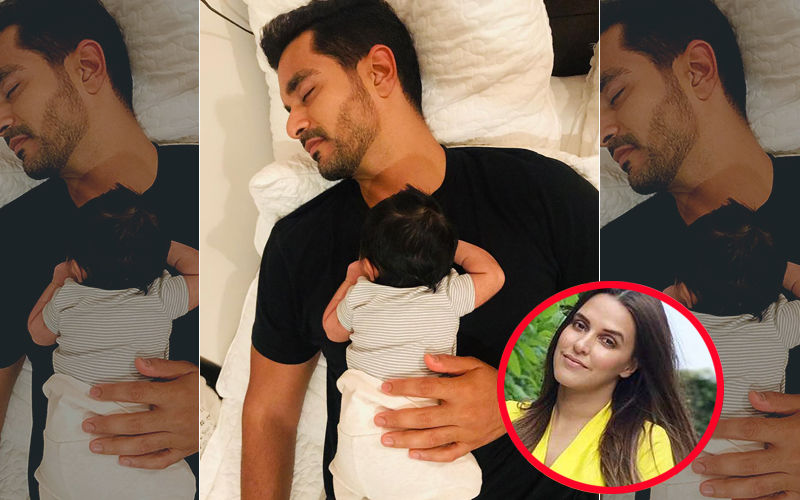 It’s Nap Time For Mehr And Angad Bedi. Neha Dhupia Shares Heart-Melting Picture!