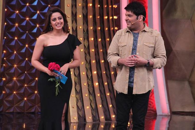 nehha pendse with kapil sharma in family time with kapil sharma