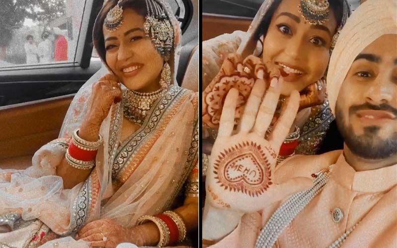 Neha Kakkar- Rohanpreet Singh Call Themselves ‘Sabyasachi Couple’ As They Deck Up In Designer’s Outfits; Recreate ‘Nehu Da Vyah’ Post Wedding-WATCH