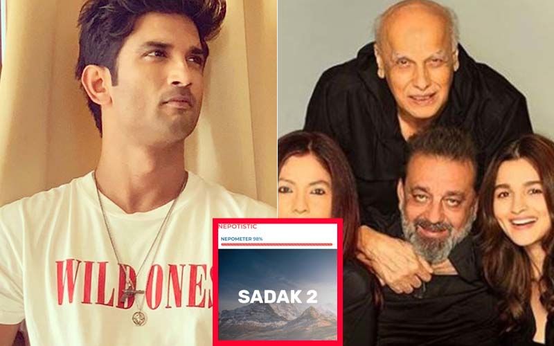 Sushant Singh Rajput’s Brother-In-Law’s NEPOMETER Rates Mahesh Bhatt’s Sadak 2 As 98 Percent Nepotistic; 4 Out of 5 Categories Have Family Members