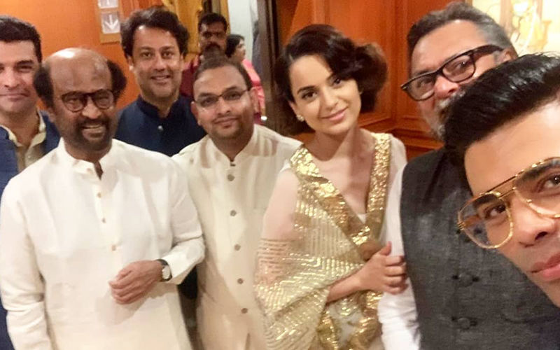 Nepotism Debate Ke Baad, Karan Johar-Kangana Ranaut Come Together For A Selfie Moment At PM Modi's Swearing-In Ceremony
