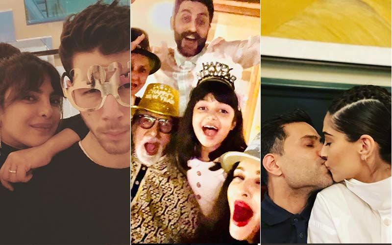 New Year 2021: INSIDE Aishwarya-Abhishek Bachchan's Family Celebrations; Sonam Kapoor-Anand Ahuja Ring In 2021 With A Cosy Kiss, Priyanka Chopra-Nick Jonas Share Adorable Selfies
