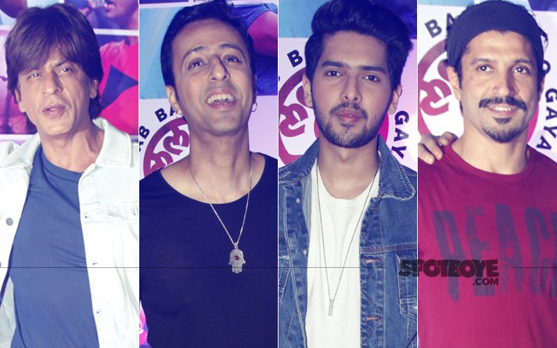 Shah Rukh Khan, Salim Sulaiman, Harshdeep Kaur, Armaan Malik & Others Spotted At Farhan Akhtar’s Lalkaar Concert