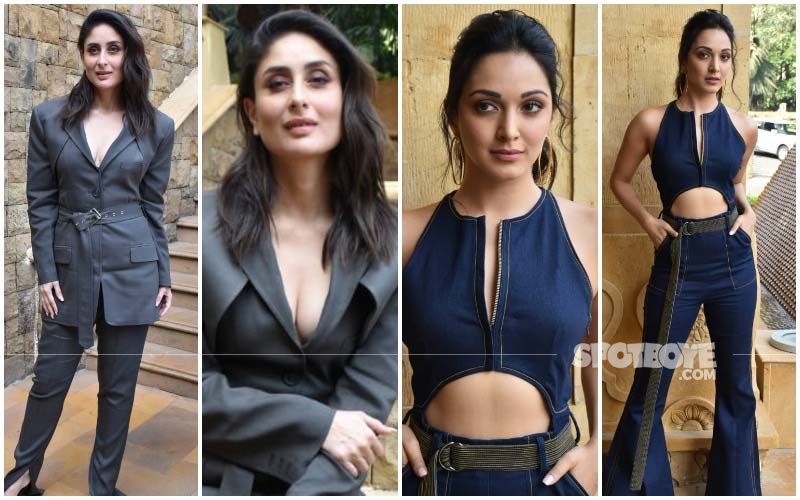 Hot, Hotter, Hottest: Kareena Kapoor Khan’s Shirtless Pantsuit And Kiara Advani’s Denim Keyhole Jumper Are Sure ‘Good News’