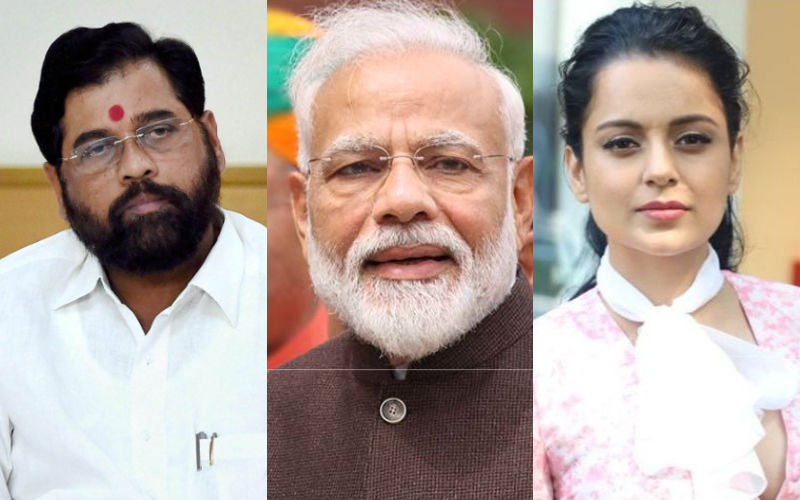 Eknath Shinde Becomes Maharashtra CM; PM Modi, Kangana Ranaut, Riteish Deshmukh, Swara Bhasker Congratulate, Send Good Wishes To New CM