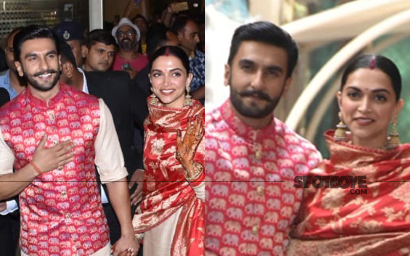 Newlywed Ranveer Singh And Deepika Padukone Are Back  After Wedding – Watch Video!