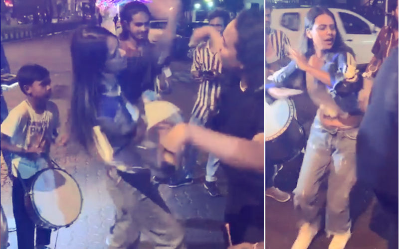 Ganesh Chaturthi 2019: Nia Sharma Takes To The Streets, Dances 'Dilli Style' As She Welcomes Bappa