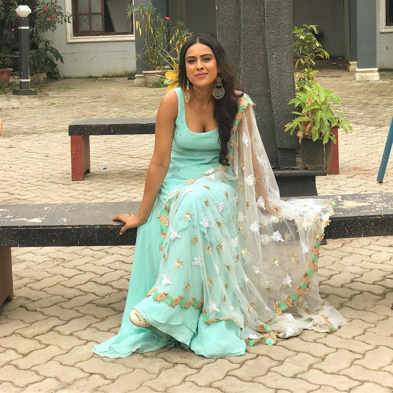 nia sharma is all smiles