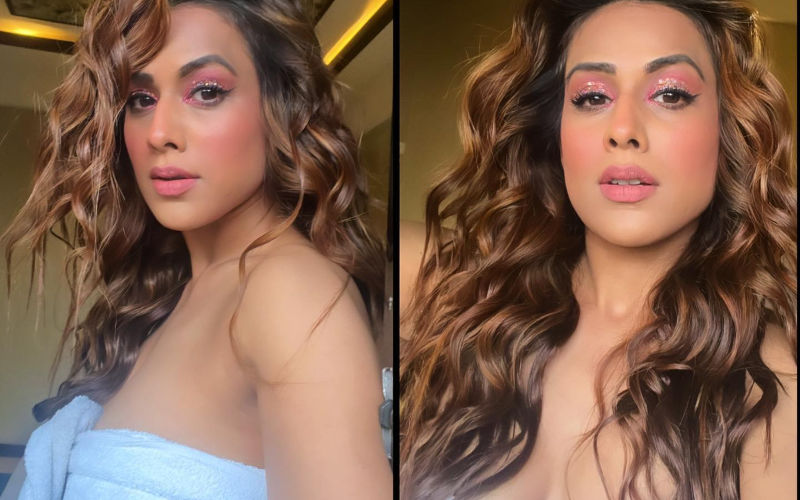 Nia Sharma Gets Brutally TROLLED For Showing Off Her Cleavage In Towel; Netizen Says, ‘Acting Bi Seekhle’-See PICS