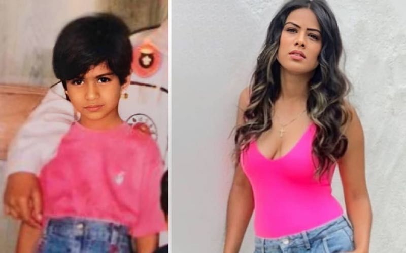 Naagin 4's Nia Sharma Goes Fashion Policing On Her Younger Self; Shares Childhood Photo And Asks Fans, 'Who Dressed Better?'