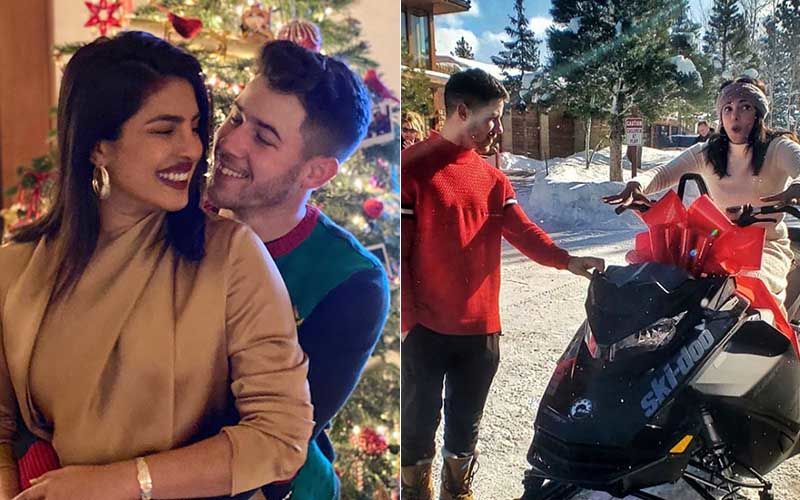 Christmas 2019: Priyanka Chopra And Nick Jonas Get Cute And Cuddly; Take Their ‘Bat Mobile’ For A Snow Spin