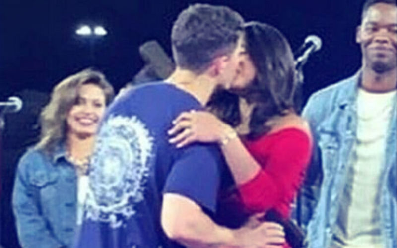 Priyanka Chopra Kisses Fiancé Nick Jonas In Public. What A Moment!