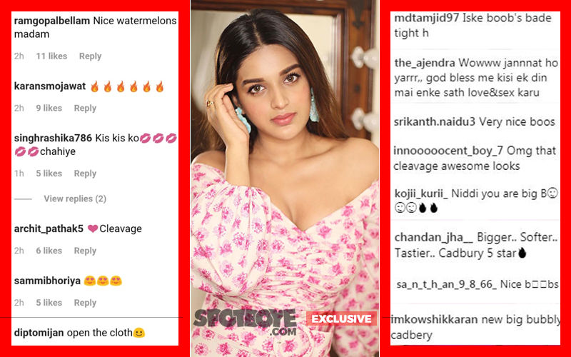 Nidhhi Agerwal Kicks The Cheap Comments On Her Pic Aside; Says, "Am Too Thick-Skinned"