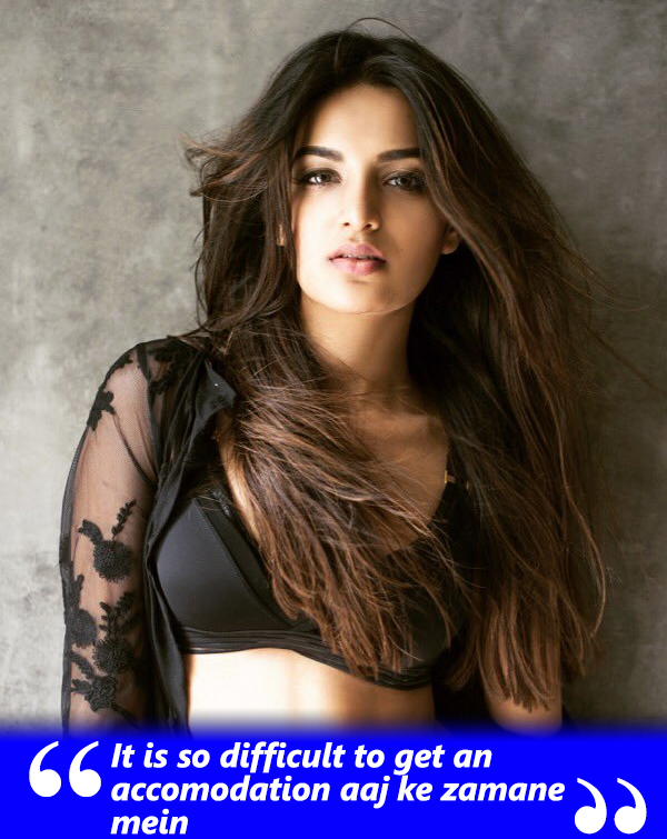 nidhhi agerwal talks to spotboye about being removed from her house