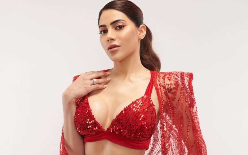 Rubina Dilaik ups the glam quotient in a cut-out dress with a deep-plunging  neckline; netizens drop fire emojis - Times of India