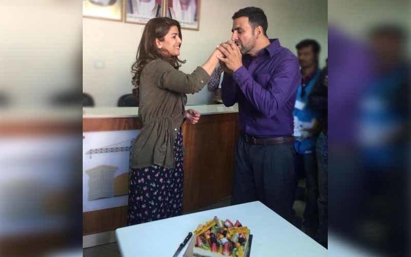 Nimrat Celebrates Her Birthday With Akshay