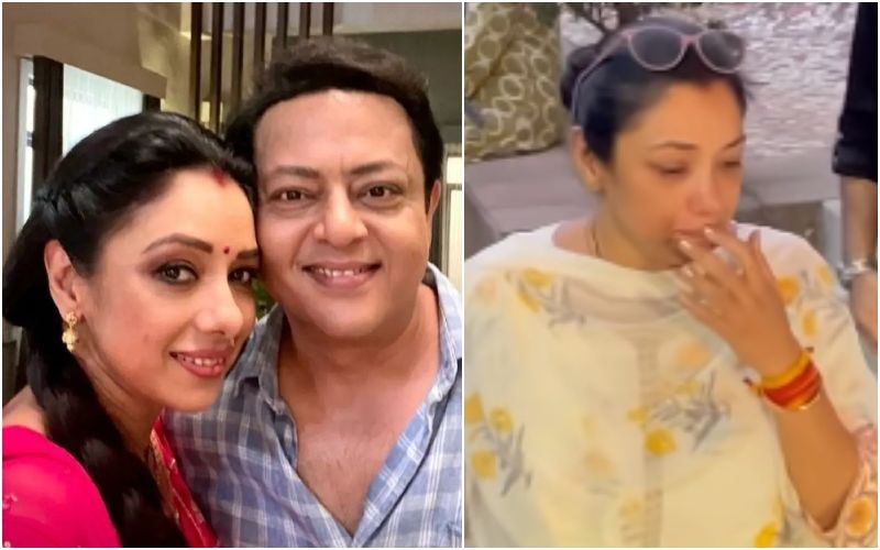 Nitesh Pandey FUNERAL: Rupali Ganguly BREAKS DOWN At Anupamaa Co-Star’s Last Rites- WATCH