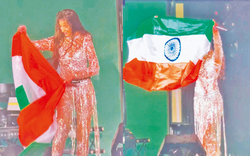 Nora Fatehi Mercilessly TROLLED For Holding National Flag Upside Down During FIFA Fan Fest; Netizen Says, ‘You Have Hurt The Sentiments Of Indians’