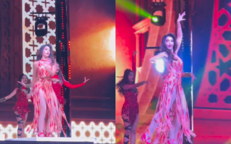 IIFA 2023: Nora Fatehi Sets The Stage On Fire With Her Sexy Dance Moves In Bold Red Outfit; Fans Say ‘She Killed It’-See VIRAL VIDEO