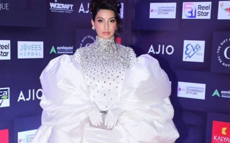 Nora Fatehi Gets Mercilessly TROLLED For Wearing Oversized And Unusual Shrug; Netizens Say 'Airbags Are A Must For Safety'