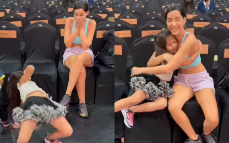 VIRAL! Nora Fatehi Is SHOCKED After Her Little Fan Nails ‘O Saki Saki’ Hook Step; Actress Says, 'Oh My God, Kill Me Now'- SEE VIDEO