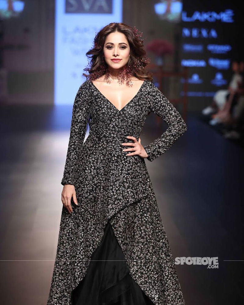 nushrat bharucha at lakme fashion week 2018