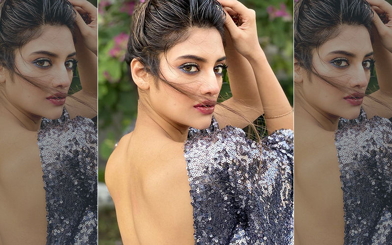 Nusrat Jahan Amps Up The Glam Quotient In A Backless Shimmery Dress, Shares Pics On Instagram