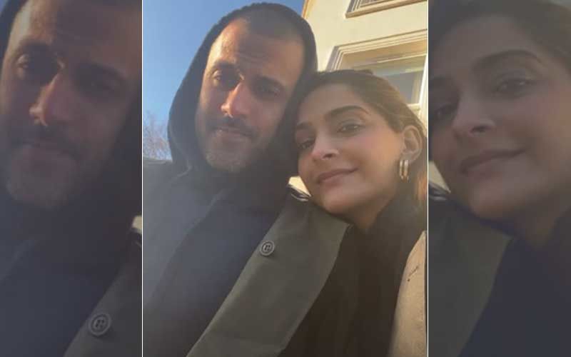Xxx Video Sonam - Sonam Kapoor Indulges In A Hilarious Banter With Husband Anand Ahuja Over  His New Haircut; Gives A Sneak Peek As He Shaves His Head Bald
