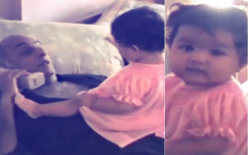 1-Year-Old Alia Plays On Mahesh Bhatt’s Tummy In This Throwback Video