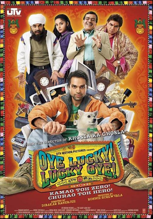 oye lucky lucky oye poster