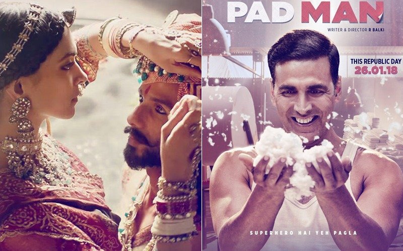 IT'S OFFICIAL: Padmavati WILL LOCK HORNS With Pad Man on January 25