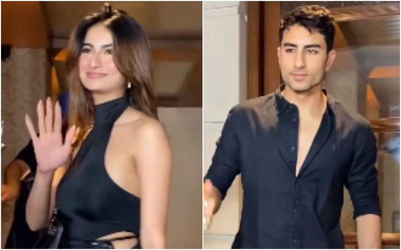 Rumoured Couple Palak Tiwari-Ibrahim Ali Khan Twin In Black As They Arrive For A Friend’s Birthday Bash; VIRAL Video Sparks Dating Rumours-WATCH
