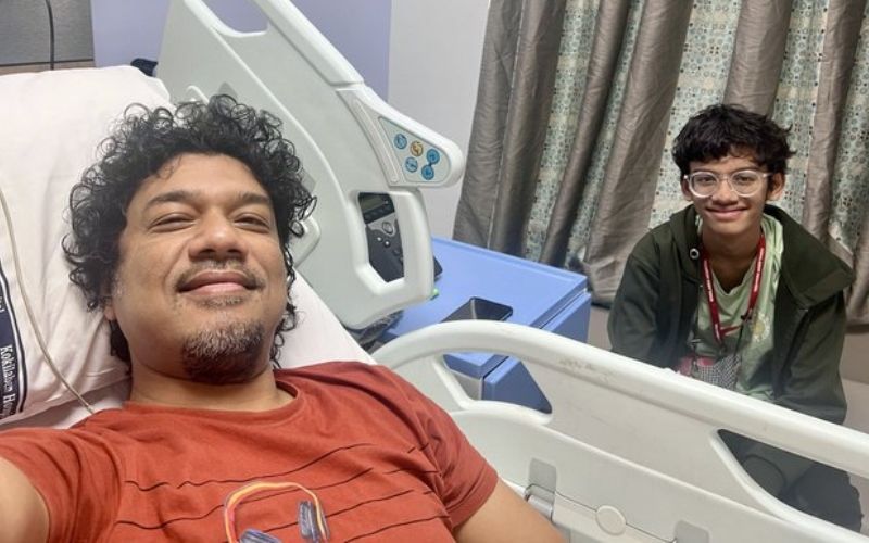 Singer Papon Gets HOSPITALISED, Pens An Emotional Note As 13-Year-Old Son Puhor Stays With Him Overnight To Take Care Of Him