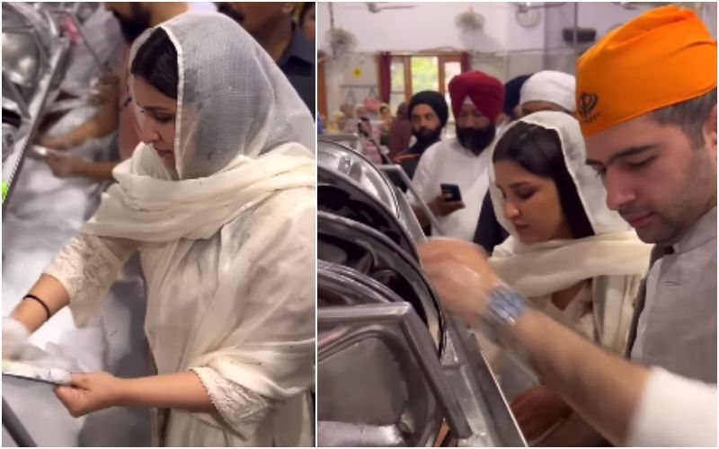 Parineeti Chopra-Raghav Chadha Perform ‘Langar Seva’ At Golden Temple, Amritsar, Amid Wedding Preparations; Video Goes VIRAL